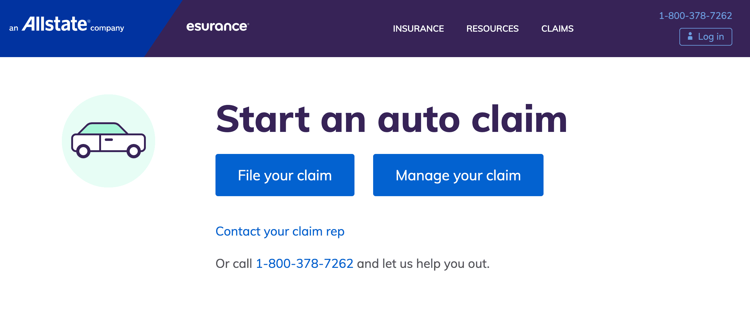 Esurance Claims