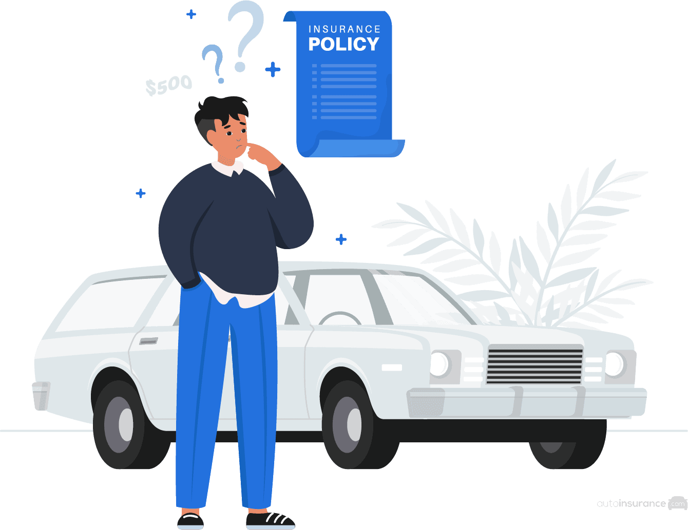 Deductible for older car