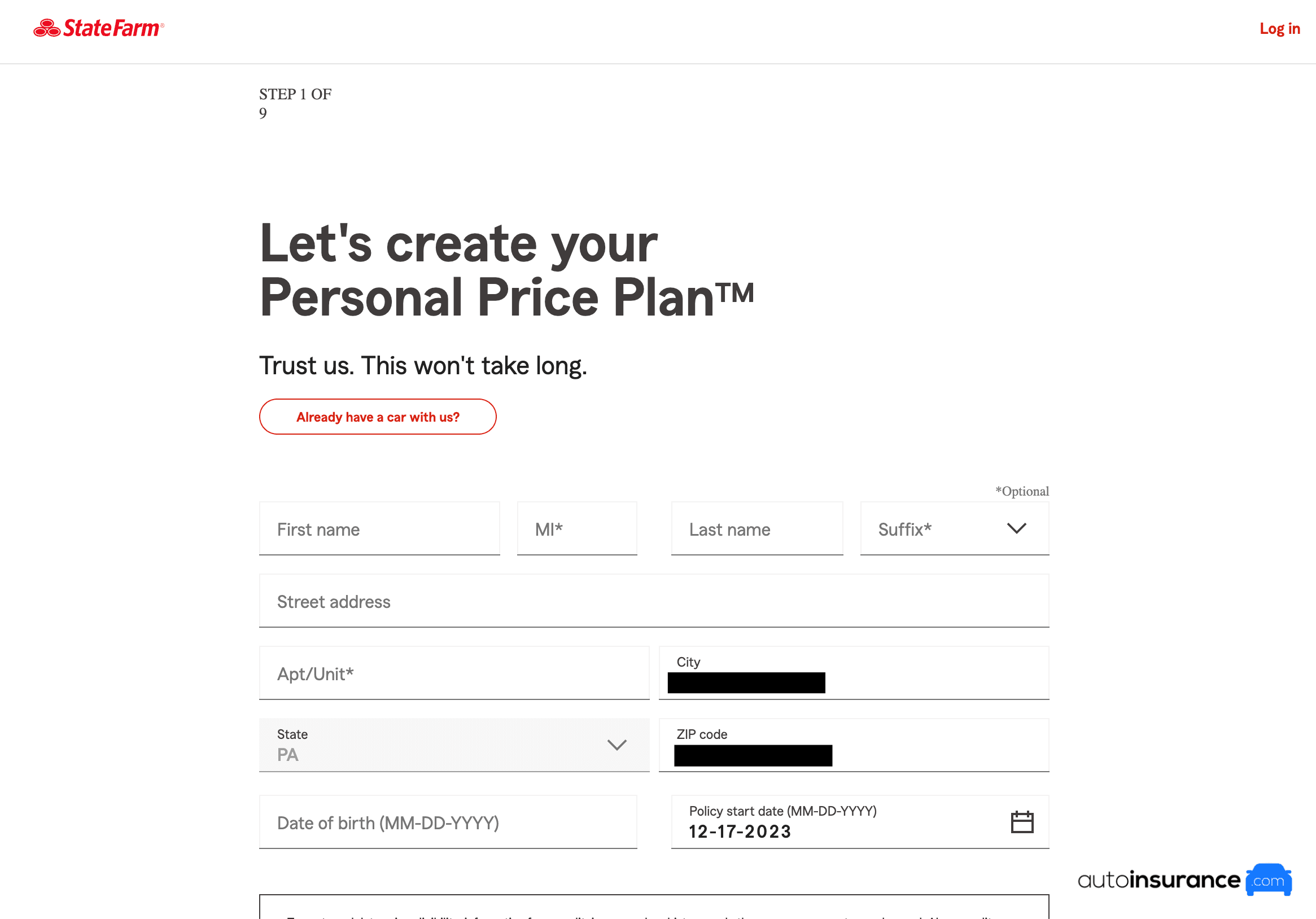 State Farm Quote