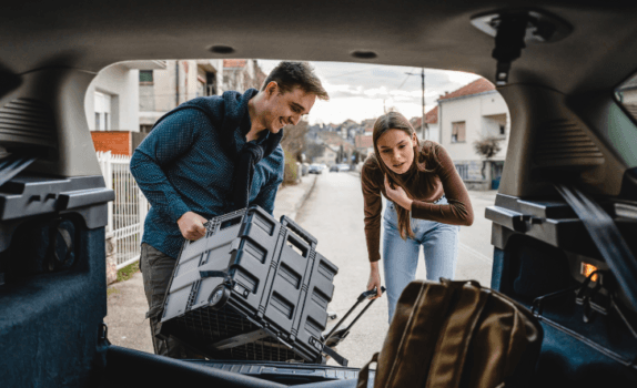 Packing the car