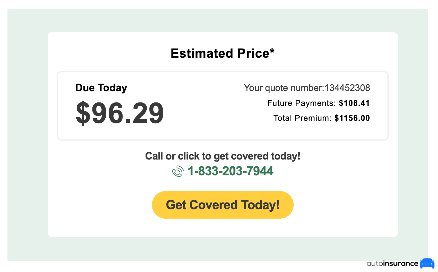 The General Estimated Price