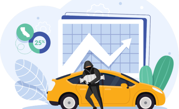 Car Theft Graphic