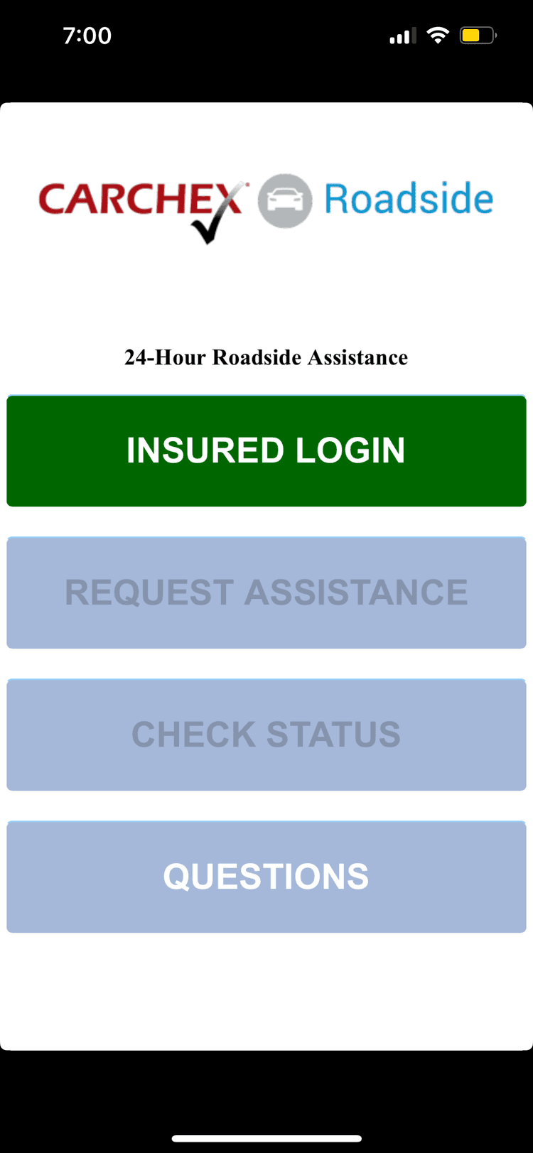CARCHEX Mobile App