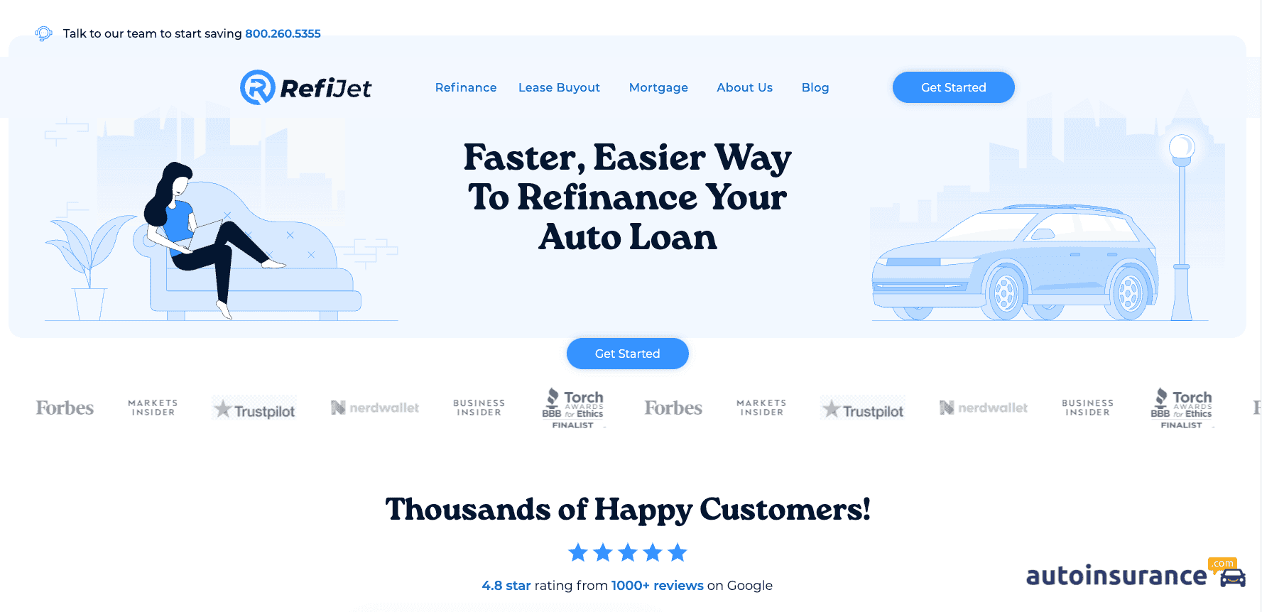 refijet homepage