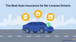 graphic of a car wiht icons above it