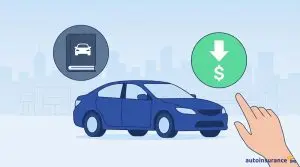 graphic of a car with a dollar sign icon above it