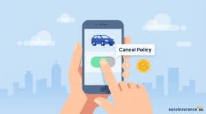 graphic of a person sliding a slider on the screen of a smartphone