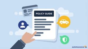 graphic of a hand pointing to a paper that says policy guide
