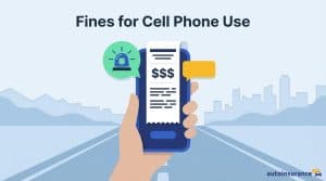 graphic of a hand holding a cell phone with a ticket on the screen