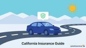 graphic of a car on a mountainous highway