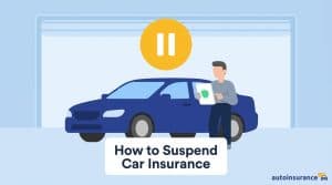 graphic of a car with a pause symbol above it