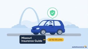 graphic of car in front of St. Louis arch