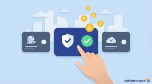 graphic of a hand pointing to a credit card