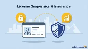 graphic of a license with a padlock icon above it