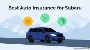 graphic of a car with icons above it