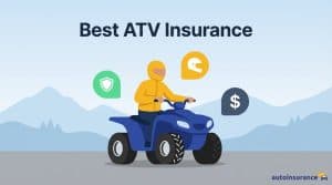 graphic of a person riding an ATV