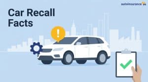 graphic of a car with an exclaimation mark above it