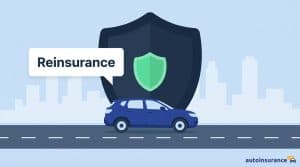 graphic of a car driving in front of a huge shield