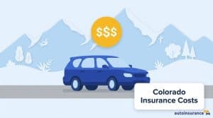 graphic of a car with mountains in the background