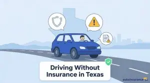 graphic of a car in front of a texas map