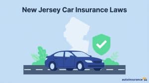 graphic of a car with a map of new jersey in the background