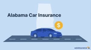 Alabama car insurance graphic