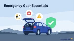 graphic of a car with icons around it