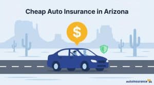 graphic of a car on a highway with cacti and rock cliffs behind