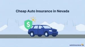 graphic of a car with mountains in the background