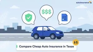 graphic of a car with icons above it
