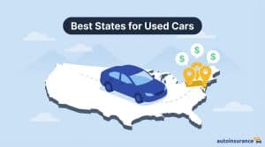 graphic of a car on a map of the United States