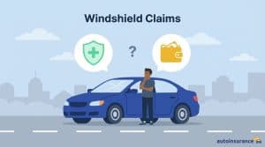 graphic of a car with a person standing next to it