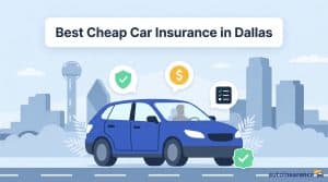 graphic of a car with a city in the background