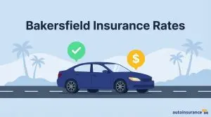 graphic of a car on a road with icons above it