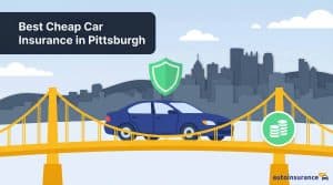 graphic of a car on a bridge