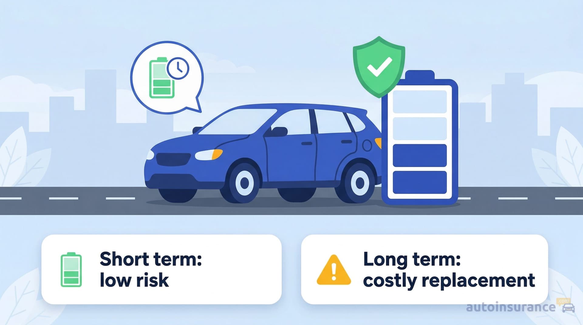 graphic of a car with a battery icon next to it